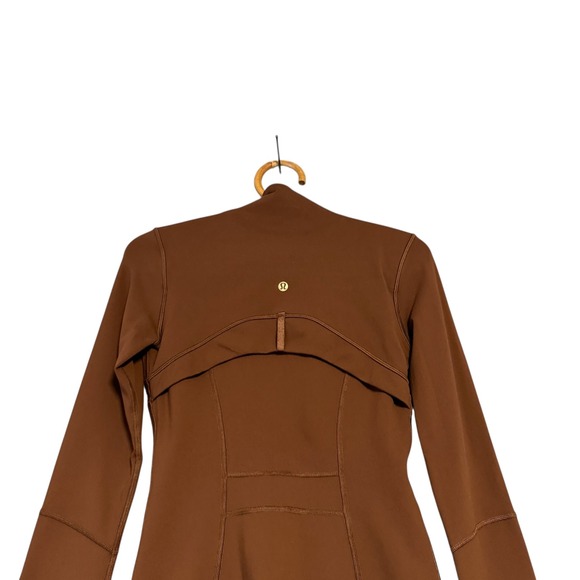 Lululemon | Define Jacket Luon Java / Gold Size 4 - Picture 7 of 12